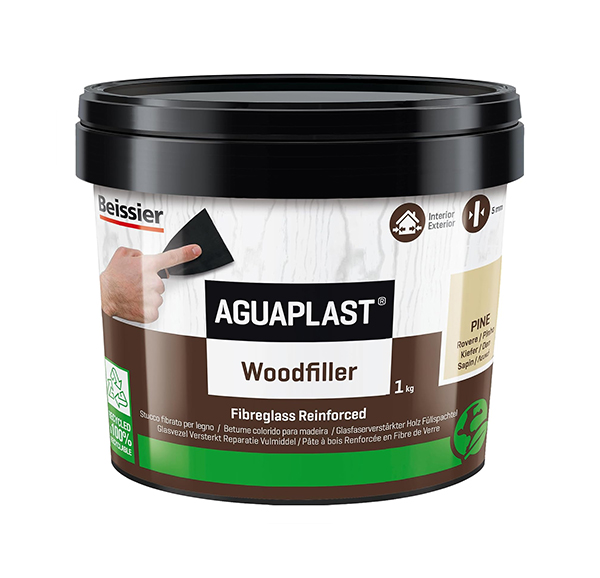 Aguaplast Woodfiller Stucco in Pasta per Legno in Barattolo - AGUAPLAST